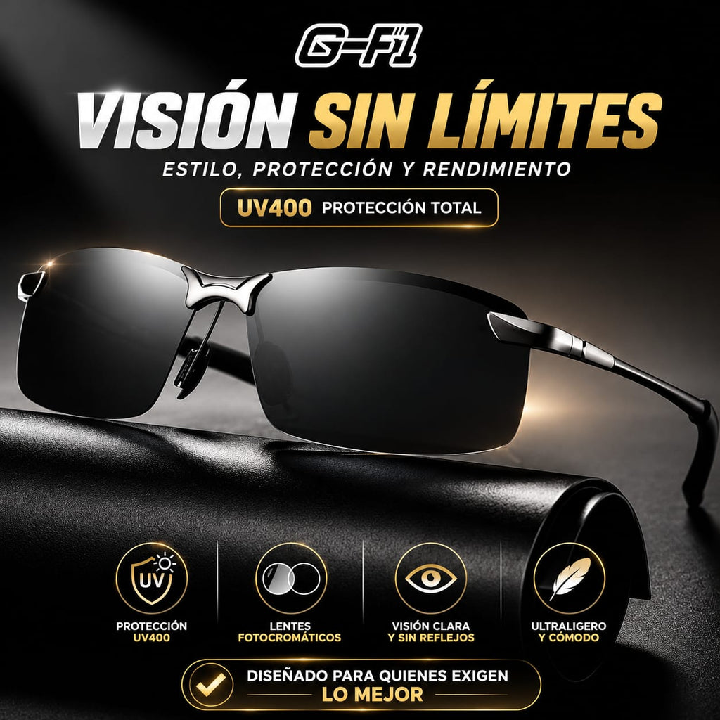 GAFAS FOTOCROMÁTICAS UV400 😎🌞🌙 🚗 NUNCA MÁS TE DESLUMBRES CON EL SOL O LAS LUCES DE LOS AUTOS POR LA NOCHE.