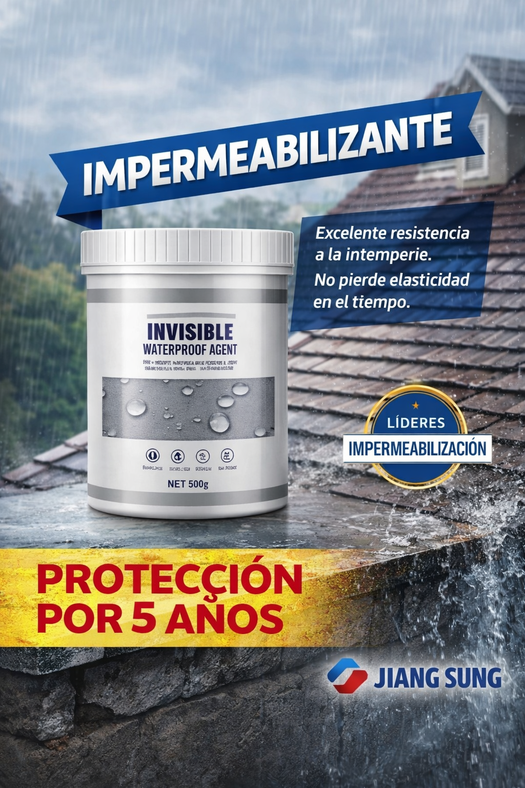 SELLADOR INVISIBLE IMPERMEABLE – PROTECCIÓN TOTAL CONTRA FILTRACIONES 💧